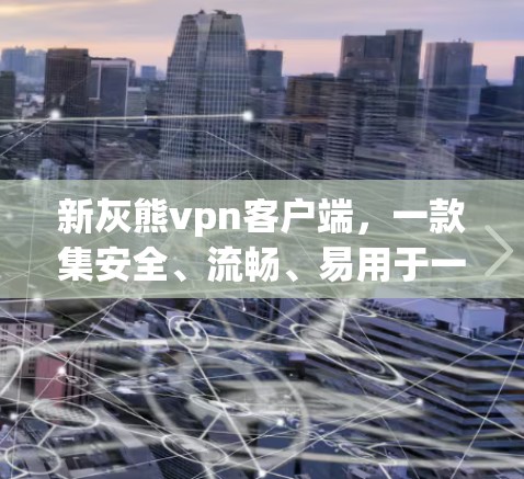 新灰熊vpn客户端，一款集安全、流畅、易用于一身的通信工具？
