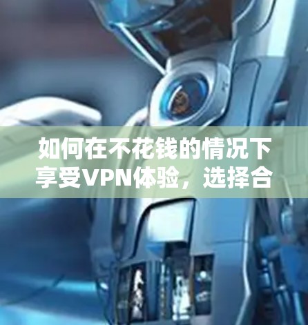 如何在不花钱的情况下享受VPN体验，选择合适的设备与协议