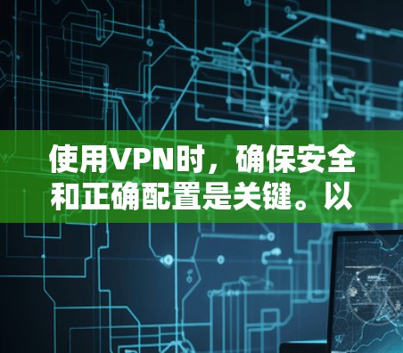 使用VPN时，确保安全和正确配置是关键。以下是一些步骤指南，帮助你有效地使用VPN
