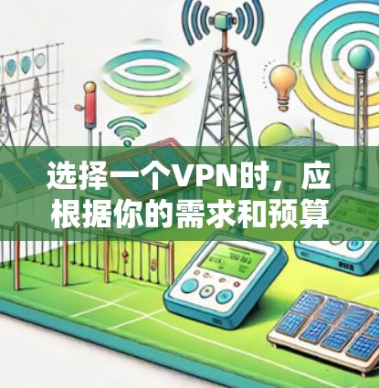 选择一个VPN时，应根据你的需求和预算进行权衡。以下是一些综合考虑的因素和推荐