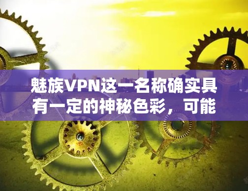 魅族VPN这一名称确实具有一定的神秘色彩，可能象征着品牌在保护隐私、提高安全性方面的努力。以下是对这一名称的详细解析