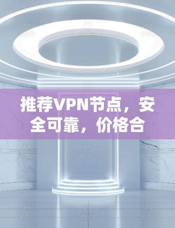 推荐VPN节点，安全可靠，价格合理