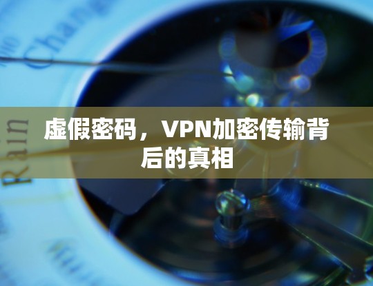 虚假密码，VPN加密传输背后的真相