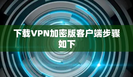 下载VPN加密版客户端步骤如下
