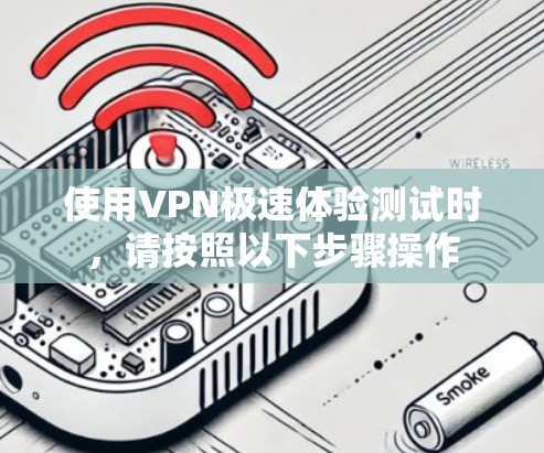 使用VPN极速体验测试时，请按照以下步骤操作