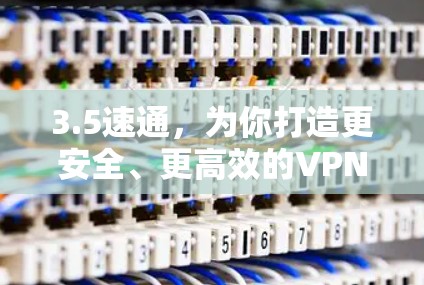 3.5速通,为你打造更安全、更高效的VPN体验 3.5速通,为你打造更安全、更高效的VPN体验