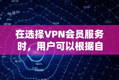 在选择VPN会员服务时，用户可以根据自己的需求和兴趣选择适合的套餐。以下是详细介绍