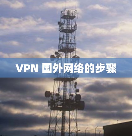 VPN 国外网络的步骤