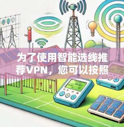 为了使用智能选线推荐VPN，您可以按照以下步骤进行