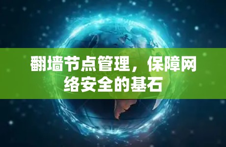 翻墙节点管理，保障网络安全的基石