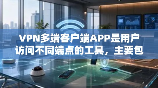VPN多端客户端APP是用户访问不同端点的工具，主要包括以下几个主要功能