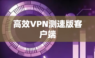 高效VPN测速版客户端