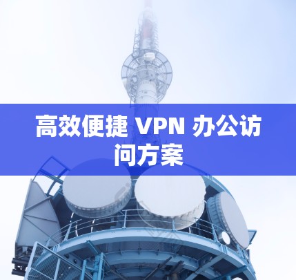 高效便捷 VPN 办公访问方案