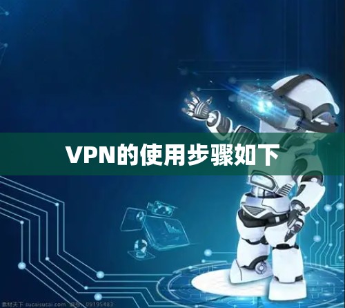 VPN的使用步骤如下