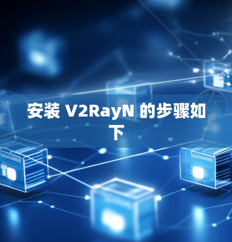 安装 V2RayN 的步骤如下