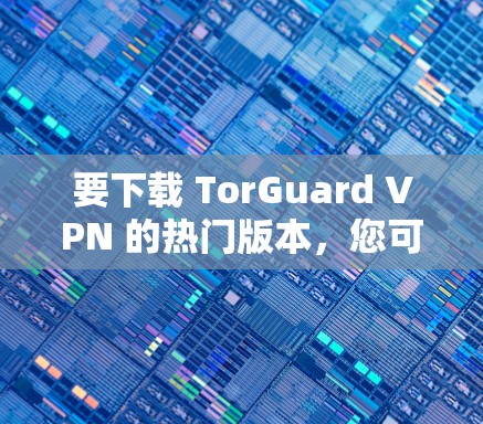 要下载 TorGuard VPN 的热门版本，您可以按照以下步骤进行