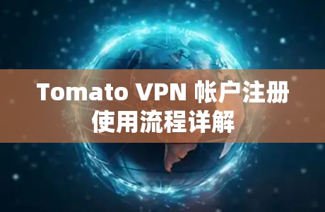 Tomato VPN 帐户注册使用流程详解