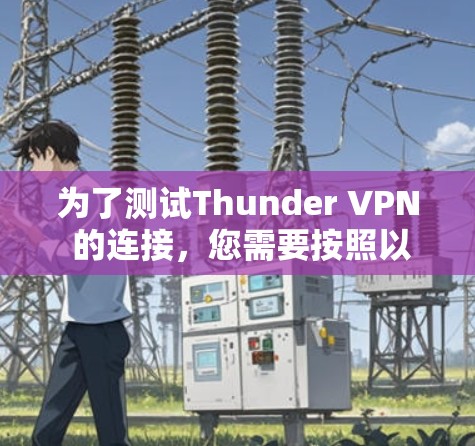 为了测试Thunder VPN 的连接，您需要按照以下步骤操作
