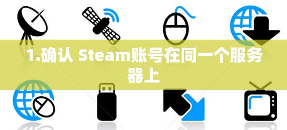 1.确认 Steam账号在同一个服务器上 1.确认 Steam账号在同一个服务器上
