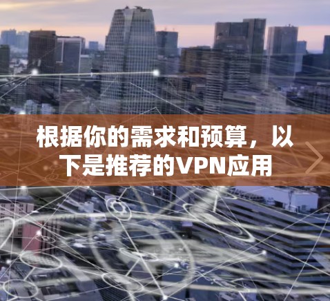 根据你的需求和预算,以下是推荐的VPN应用 根据你的需求和预算,以下是推荐的VPN应用