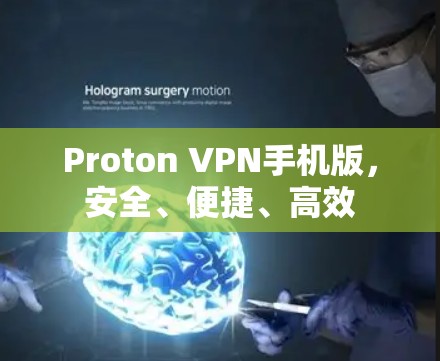 Proton VPN手机版,安全、便捷、高效 Proton VPN手机版,安全、便捷、高效